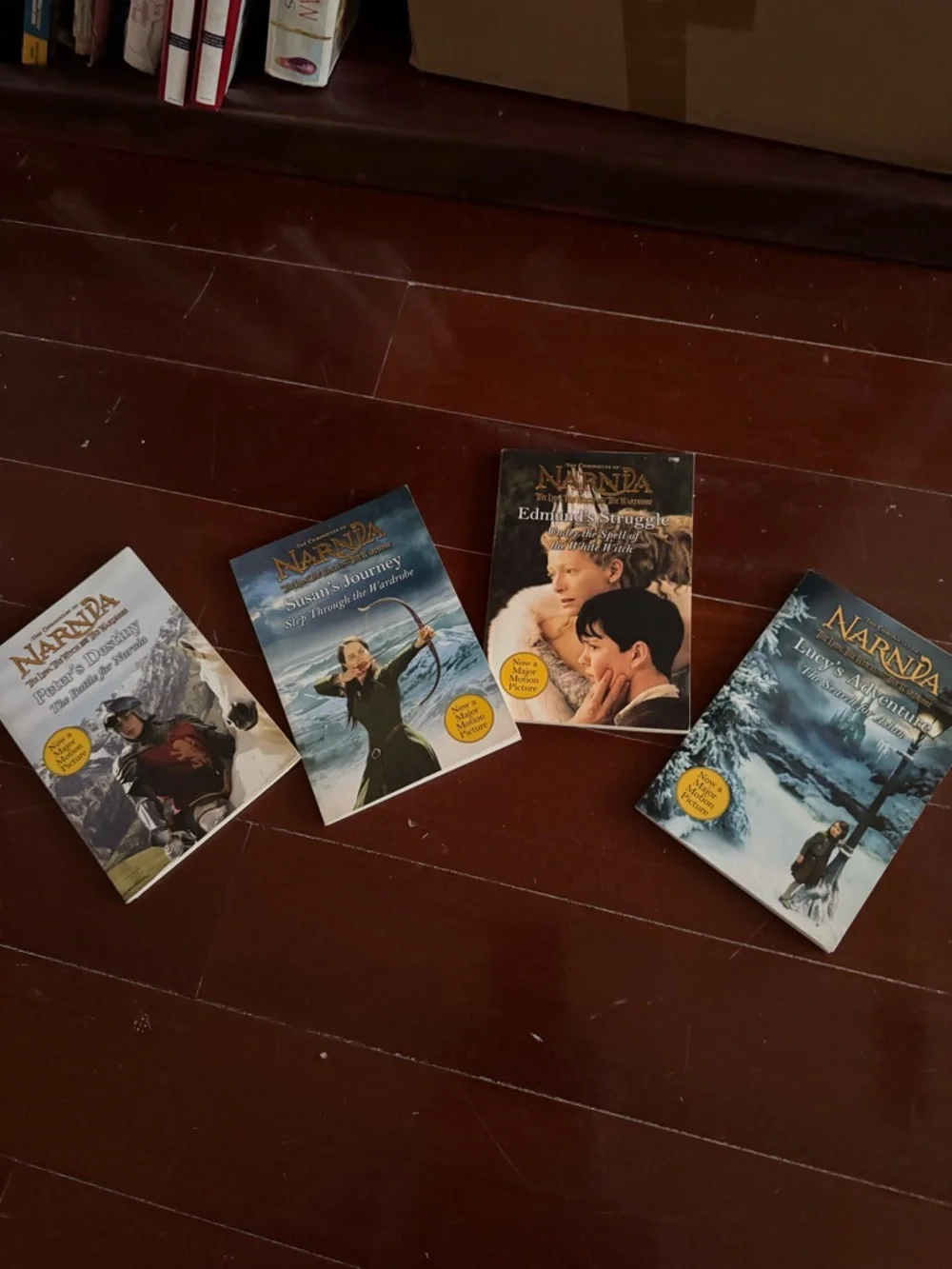 The Chronicles of Narnia Paperback Set - White/Blue/Brown Covers